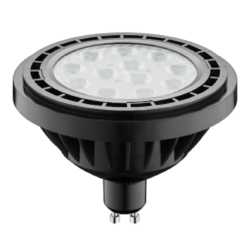 Reflektor LED AR111 z tworzywa sztucznego i aluminium